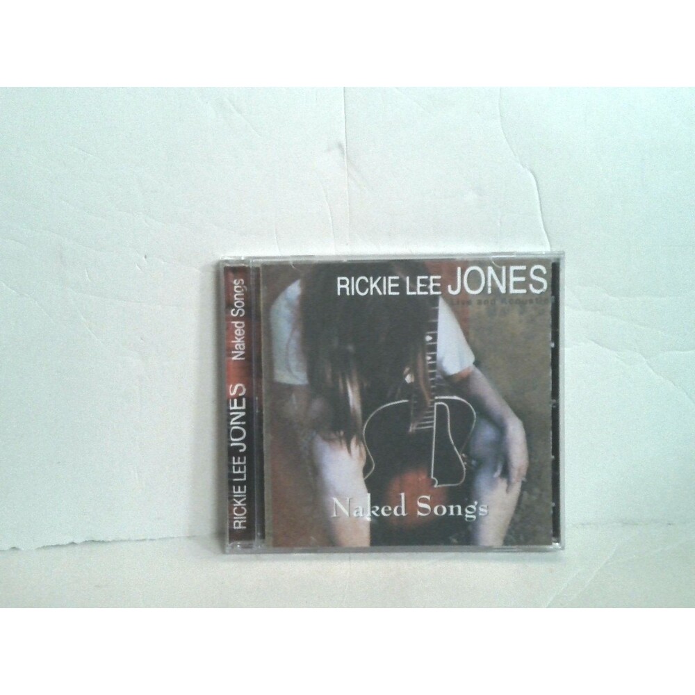 Rickie Lee Jones Naked Songs CD Acoustic Live Album 1995
